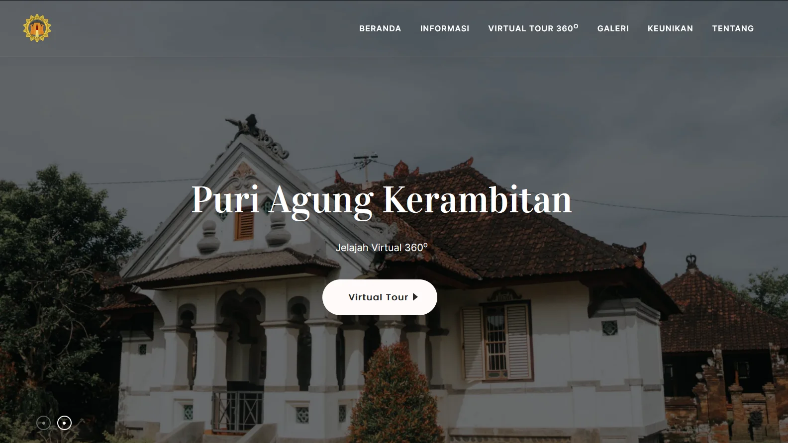 Image of Virtual Tour Website